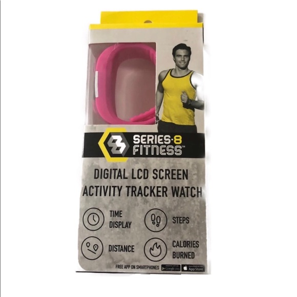 🆕 Series-8 PINK Fitness Tracker - Picture 1 of 3
